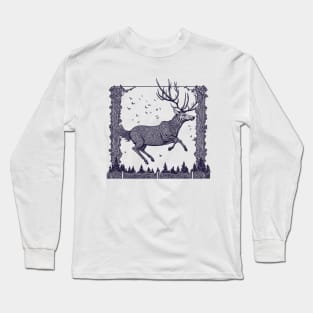 Skybound Stag Long Sleeve T-Shirt